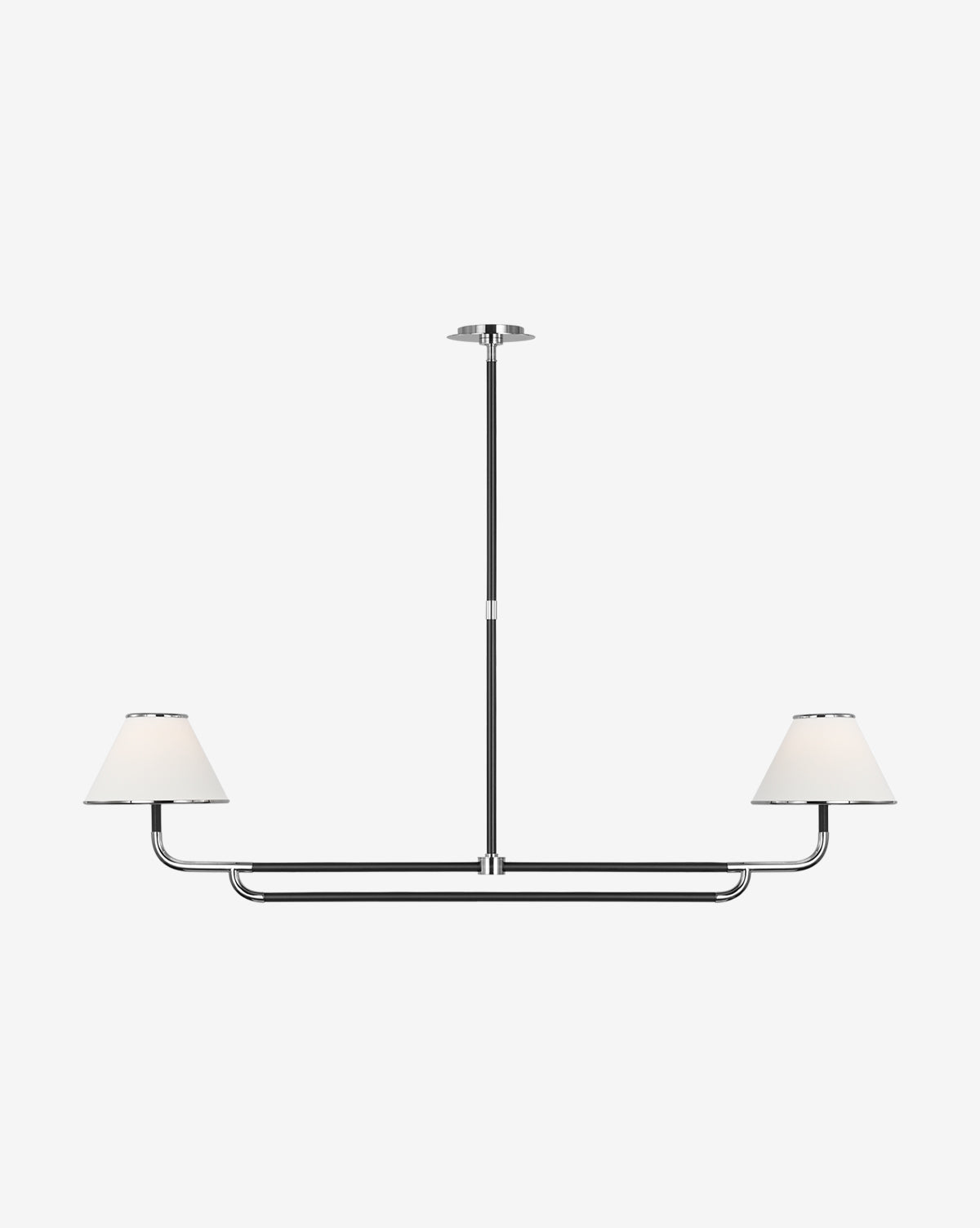 Rigby Linear Chandelier - Modern LED Pendant Light Fixture for Dining Room, Kitchen Island & Living Room Decor