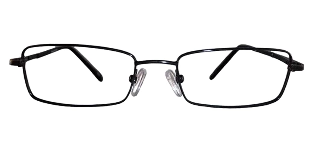 Multi-View Computer Reading Glasses Model 7 - Black Frame +2.0 Strength for Office Work & Screen Time Relief