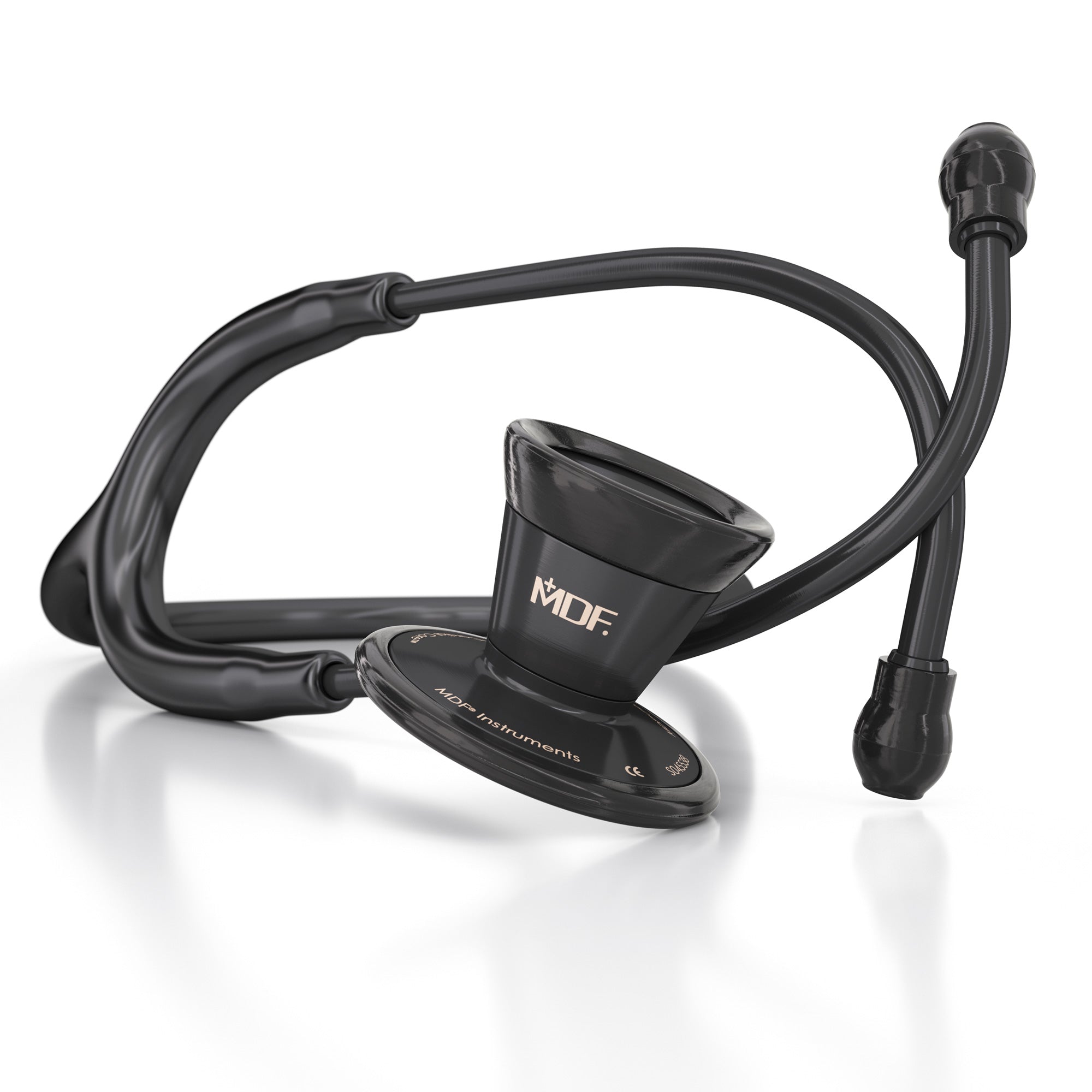 ProCardial® Stainless Steel Cardiology Stethoscope - Professional Dual Head Stethoscope for Doctors & Nurses, Black/BlackOut - Ideal for Medical Exams, Emergency Care & Clinical Use