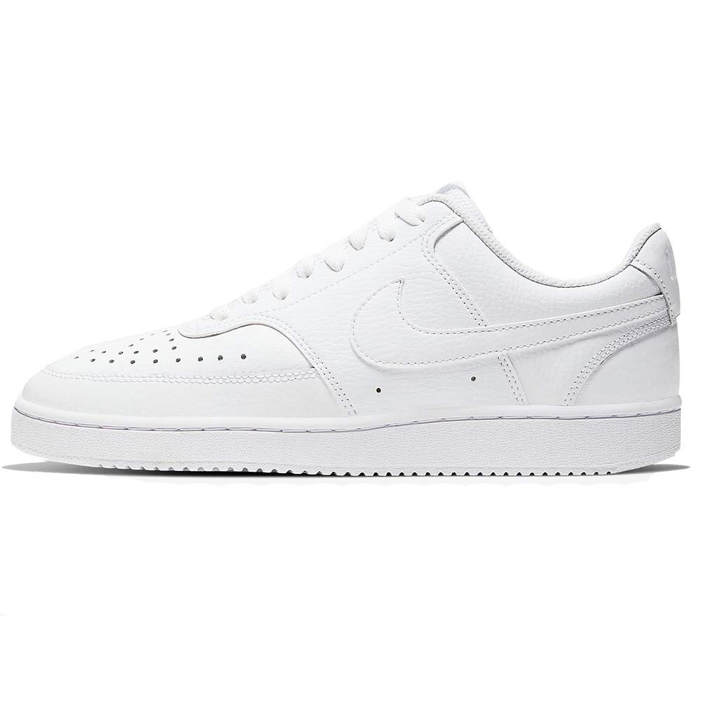 Nike Court Vision Low Sneakers Women's Cd5434-100 - White/White Casual Urban Leisure Shoes for Women Size 6.5 - Perfect for Running, Walking & Everyday Wear