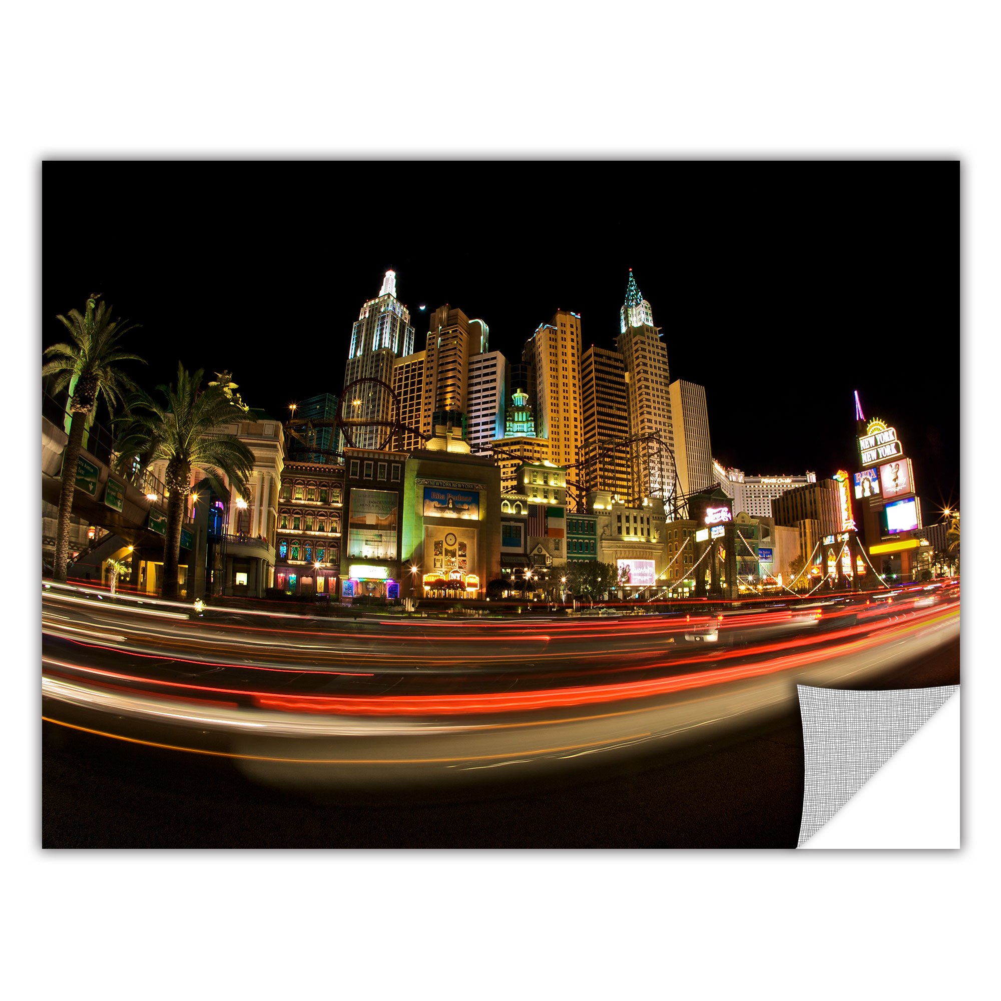 ArtWall Apeelz Cody York 'New York, New York' Removable Peel and Stick Wall Decal - 16x24 Inch Self-Adhesive Graphic Wall Art for Home & Office Decor - Perfect for Bedroom, Living Room, Kids Room or Dorm Room