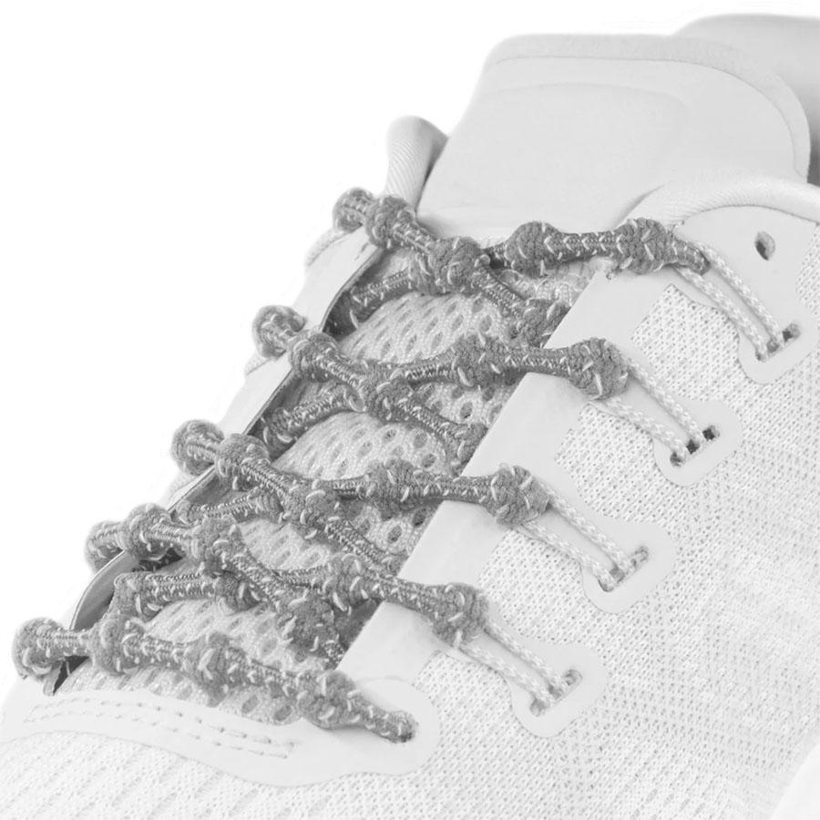 No Tie Shoelaces - Elastic Bungee Laces for Sneakers, Running Shoes & Casual Shoes - Perfect for Kids, Adults & Seniors - Easy On/Off for Sports, Work & Daily Wear