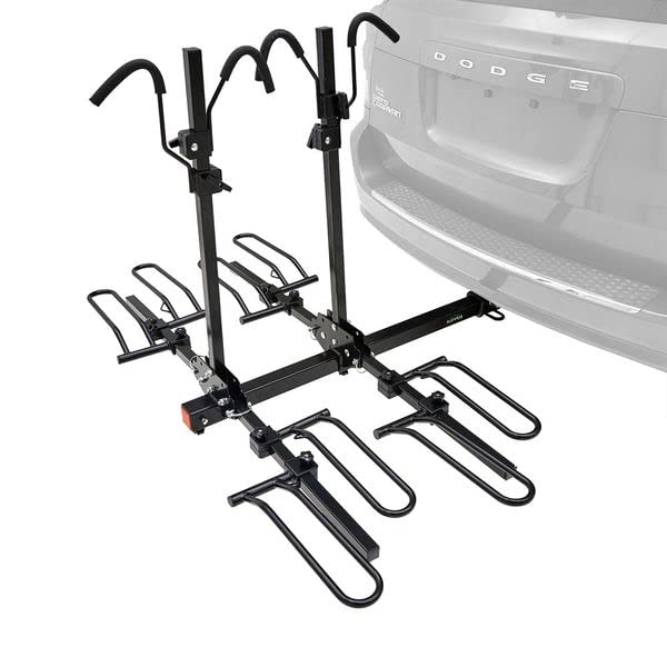Heavy Duty Hitch Mount Bike Rack for 4 Bikes - 2