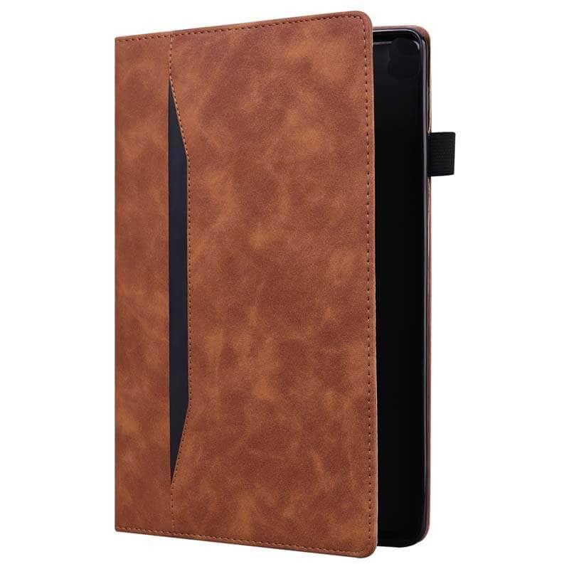 Samsung Galaxy Tab S8 Plus X800 PU Leather Wallet Stand Case with Kickstand - Perfect for Business, Travel & Home Use