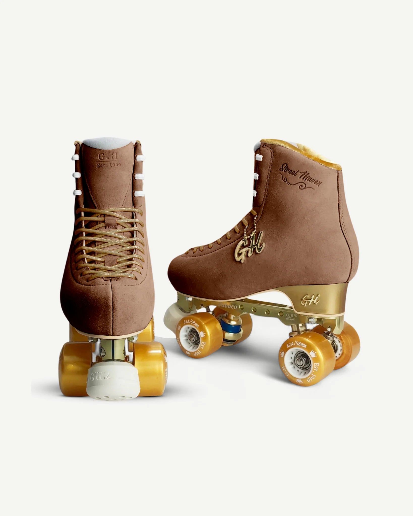 GH Street Maven Quad Roller Skates with/without Air Vents - Premium Outdoor & Indoor Skates for Adults, Street Skating, Fitness & Rink Fun