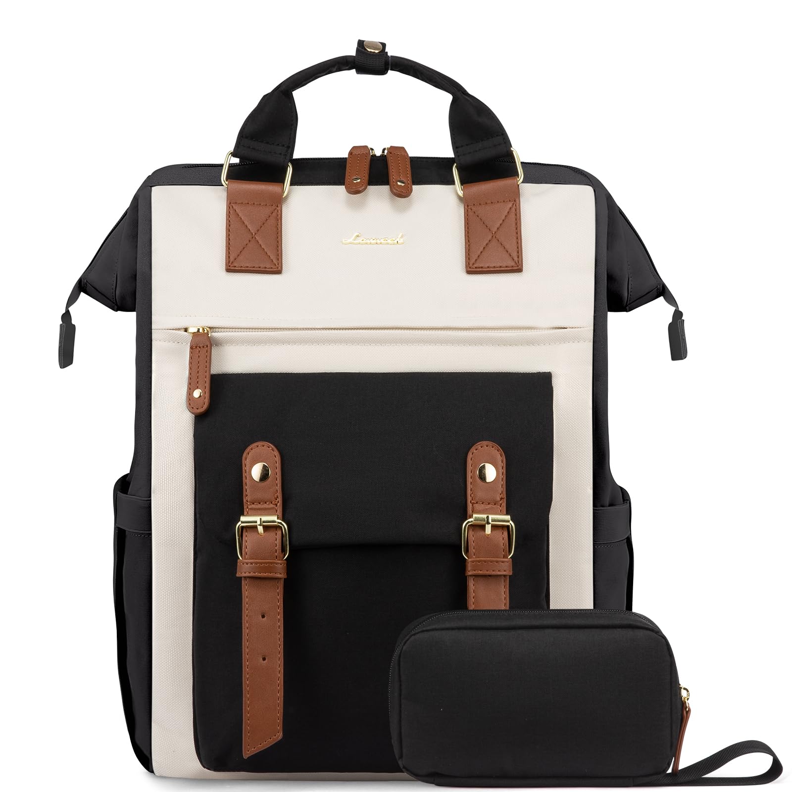 LOVEVOOK 18 Inch Laptop Backpack for Women - Extra Large Travel Backpack, Work Bag for Teachers & Nurses, Business Computer Backpack with Luggage Strap - Perfect for College, Commuting & Weekend Trips