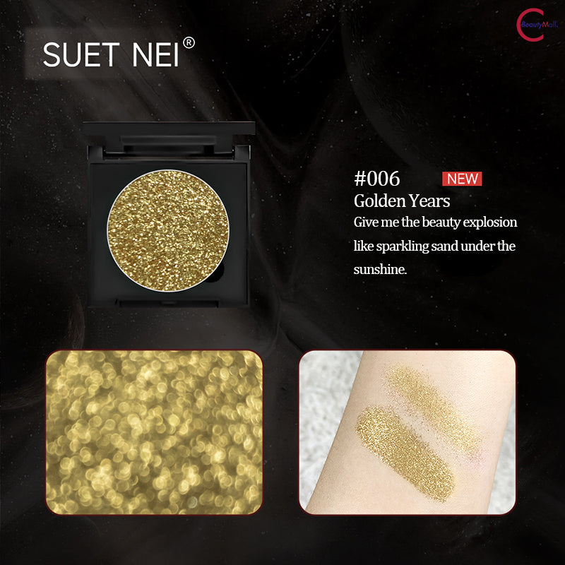 SUET NEI Monochrome Eyeshadow Palette - Long Lasting Matte & Shimmer Eyeshadow for Day & Night Makeup - Perfect for Everyday Wear, Parties & Special Occasions