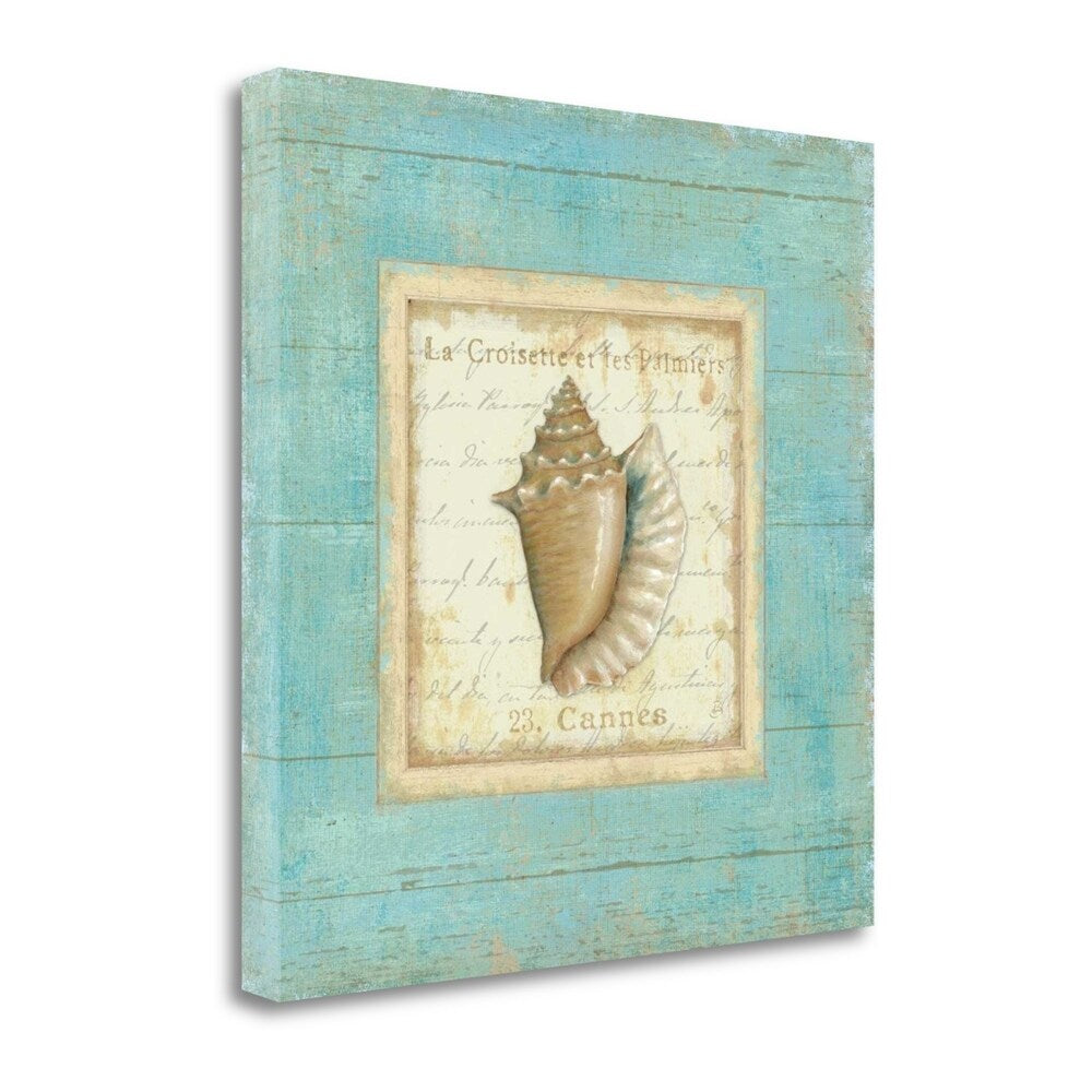 Bijou De Mer I By Daphne Brissonnet - Premium Fine Art Giclee Print on Gallery Wrap Canvas, Ready to Hang Wall Decor for Living Room, Bedroom & Office