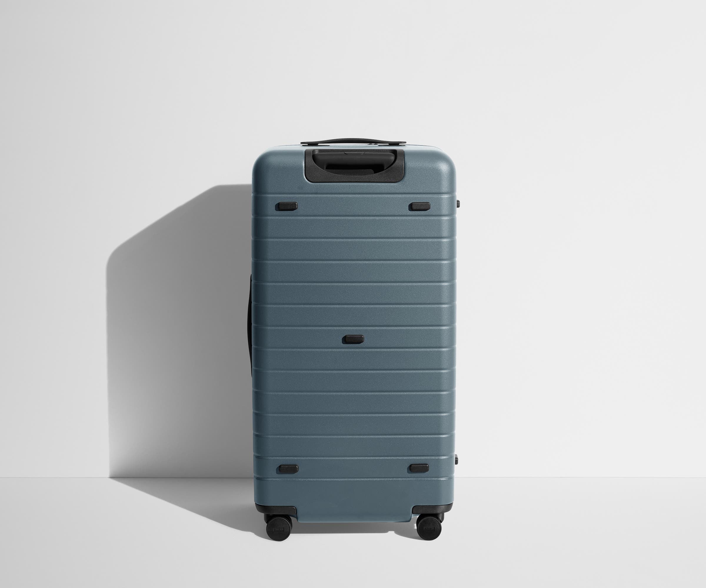 Coastal Blue Trunk - Stylish Storage for Travel, Beach, and Home Organization