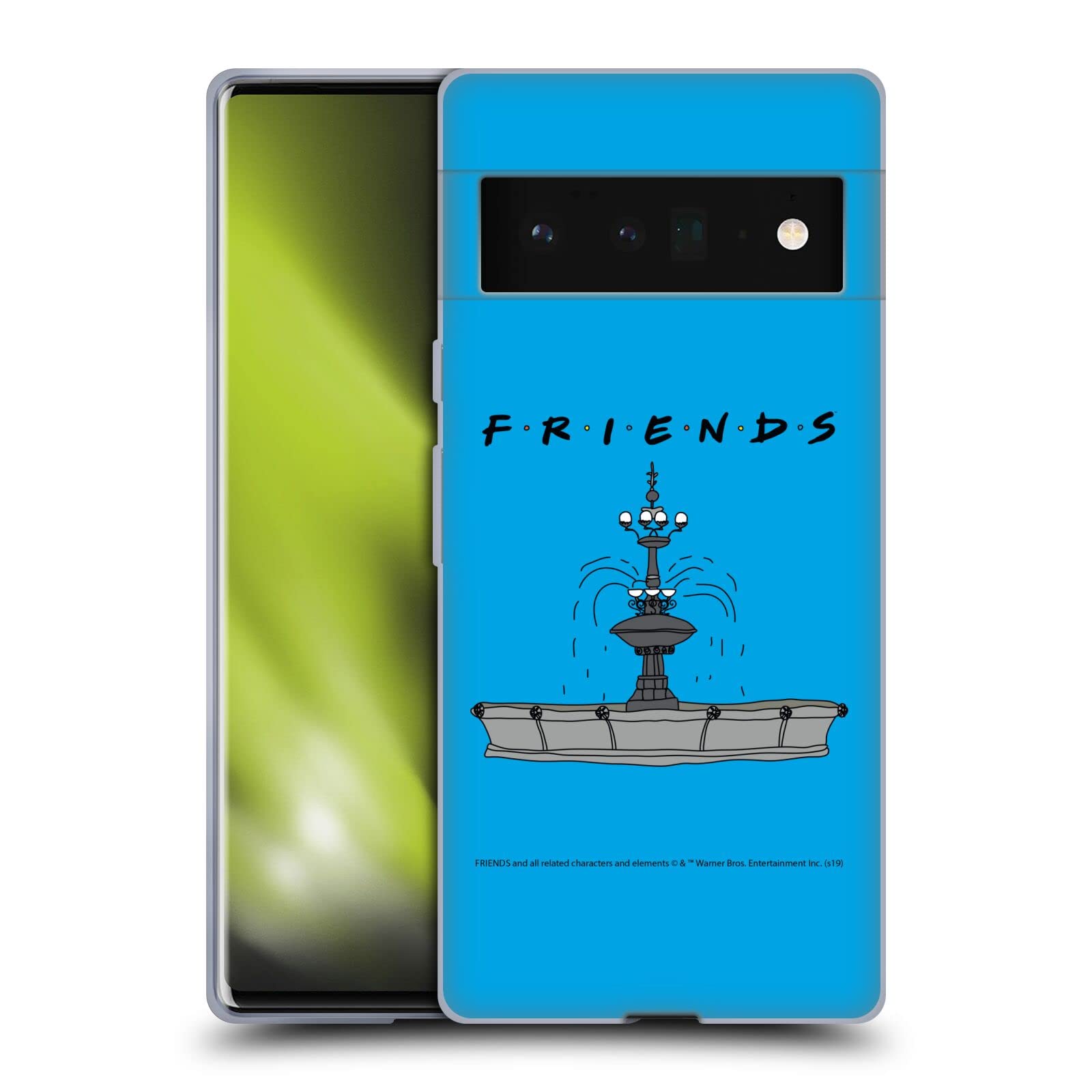 Friends TV Show Soft Gel Case for Google Pixel 6 Pro - Officially Licensed for Fans