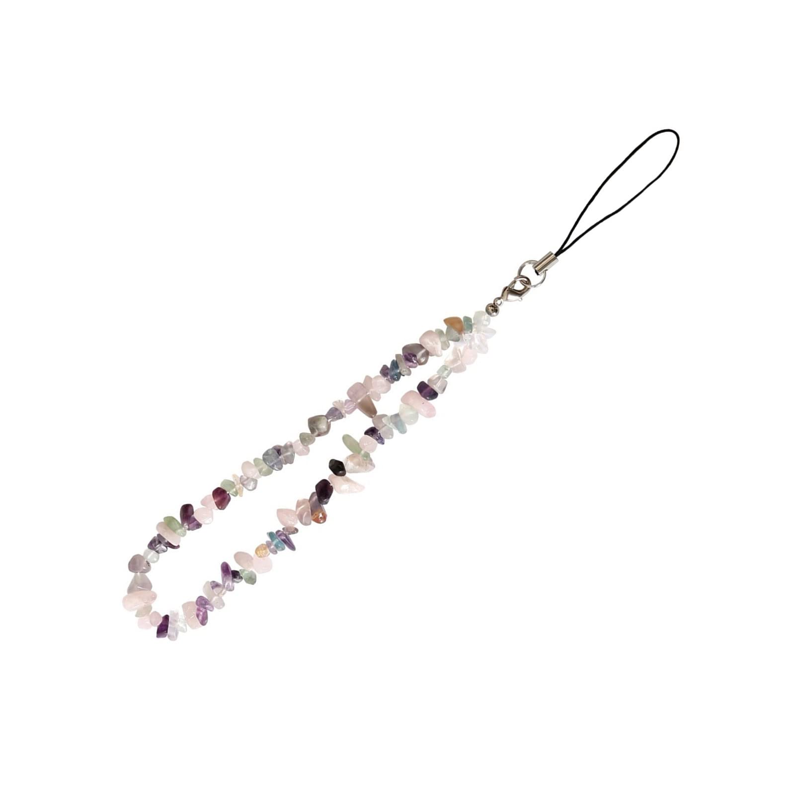 Gemstone Phone Lanyard & Wrist Strap for Women - Natural Charm for Phone & AirPods | Stylish Accessory for Daily Use
