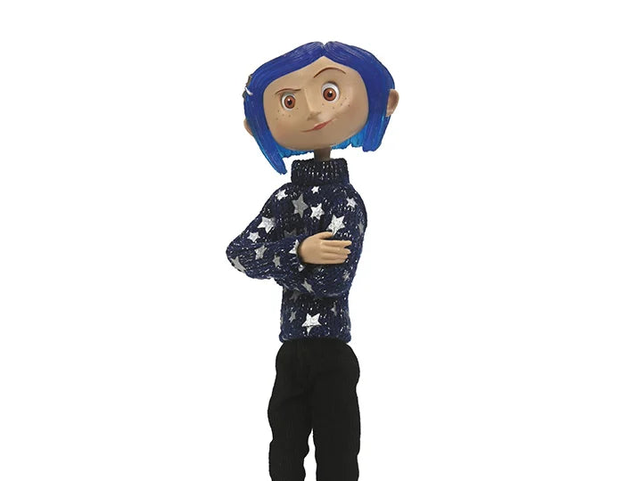 Coraline Articulated Action Figure in Star Sweater - Collectible Doll for Movie Fans & Home Decor - Perfect for Display, Gifts, and Cosplay
