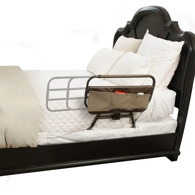 Signature Life Sleep Safe Home Bed Rail - Adjustable Safety Guard for Toddlers & Seniors - Perfect for Beds, Cribs, and Daybeds (Home & Travel Use)