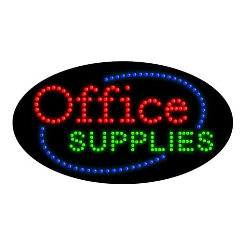 LED Dots Sign #24550 - Bright Office Decor & Workspace Lighting - Perfect for Desk Decor, Reception Areas & Business Signage