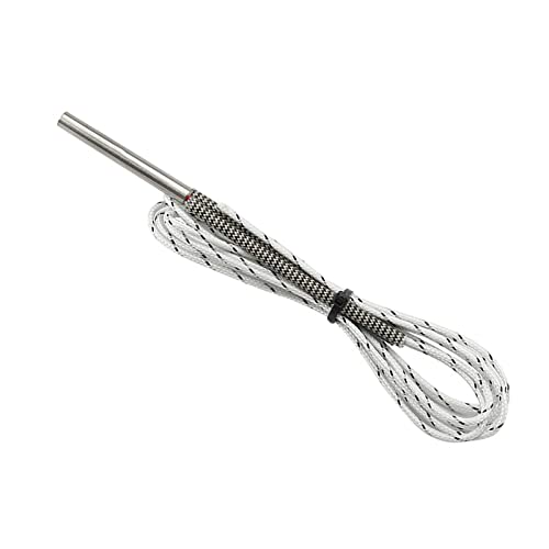 MERIGLARE 80W Heater Tube Cable - 304 Stainless Steel 24V Printer Accessories for 3D Printers | Perfect for Ender 3, CR-10 & DIY 3D Printing Projects