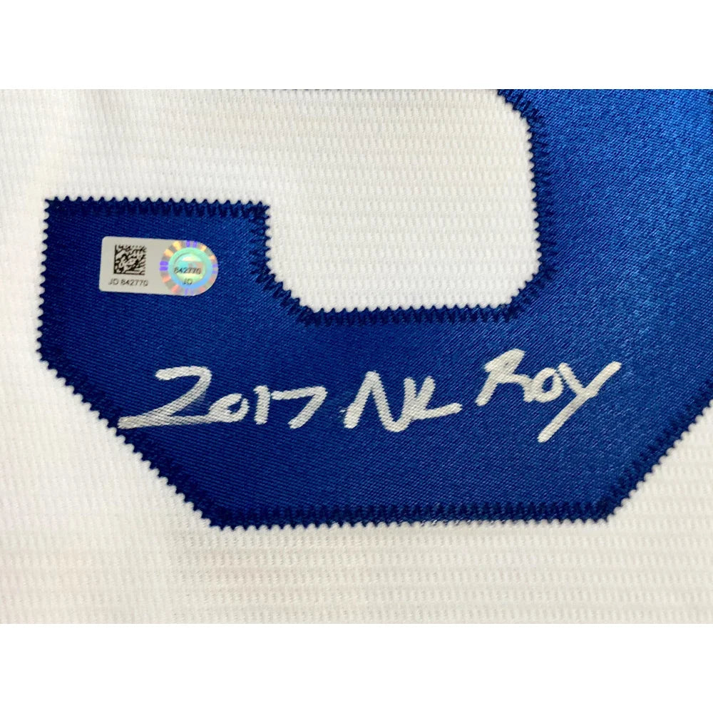 Authentic Cody Bellinger Signed 2017 NL ROY Dodgers Jersey with COA - MLB Autographed Memorabilia for Fans & Collectors - Perfect for Display, Gifts, and Sports Memorabilia Collections
