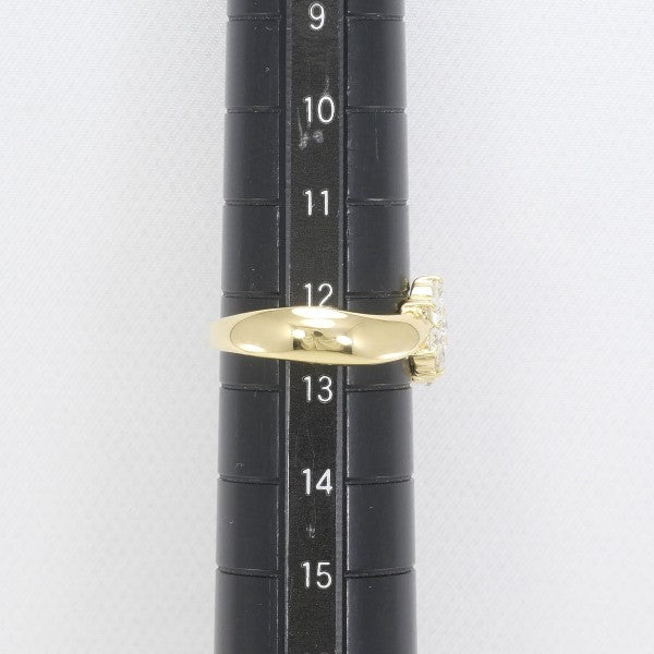18K Yellow Gold Diamond Ring for Women - Elegant Solitaire Engagement & Wedding Band - Perfect for Proposals, Anniversaries, and Special Occasions