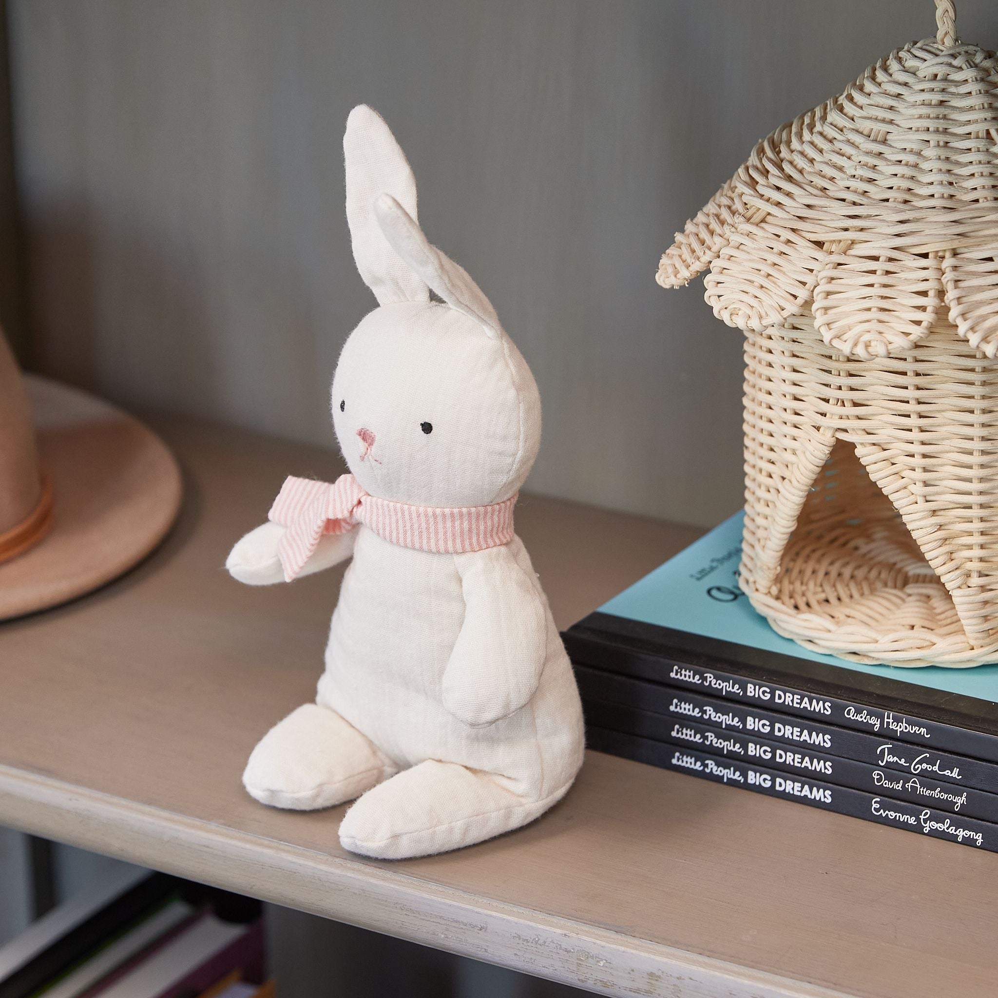 Personalized Pink Beatrix Bunny Plush Toy Gift Set - Perfect for Easter, Baby Showers & Kids Birthday Presents