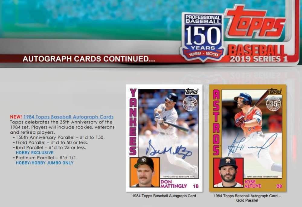 Topps 2019 Baseball Series 1 Trading Cards Relic Value Box - Retail Edition | MLB Collectible Cards for Trading & Display | Perfect for Baseball Fans & Card Collectors