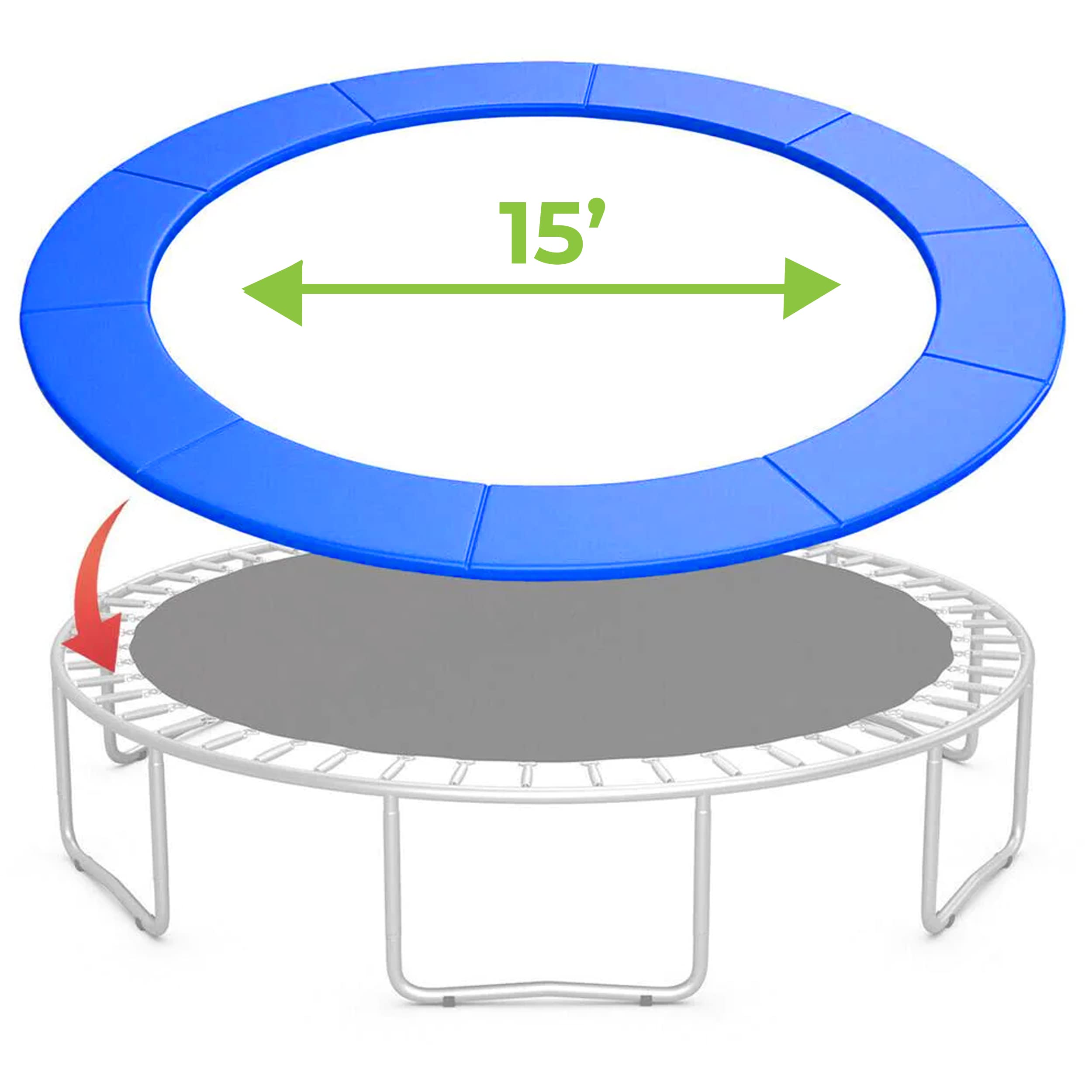Universal Trampoline Frame Pad Spring Cover Replacement for 5.5