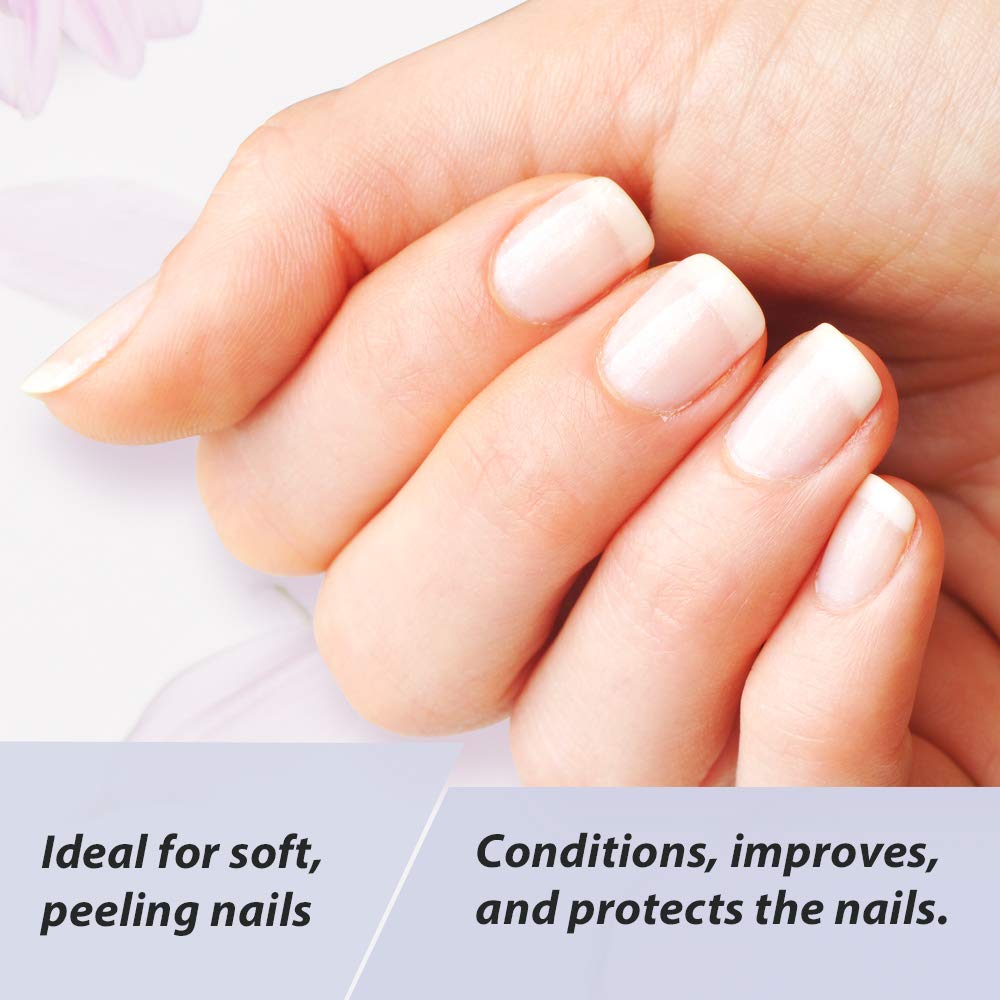 Nail Tek CITRA 2 Nail Strengthener for Soft & Peeling Nails - Daily Nail Treatment to Condition, Improve & Protect - 2 Pack - Perfect for Weak, Brittle Nails at Home or Salon Care
