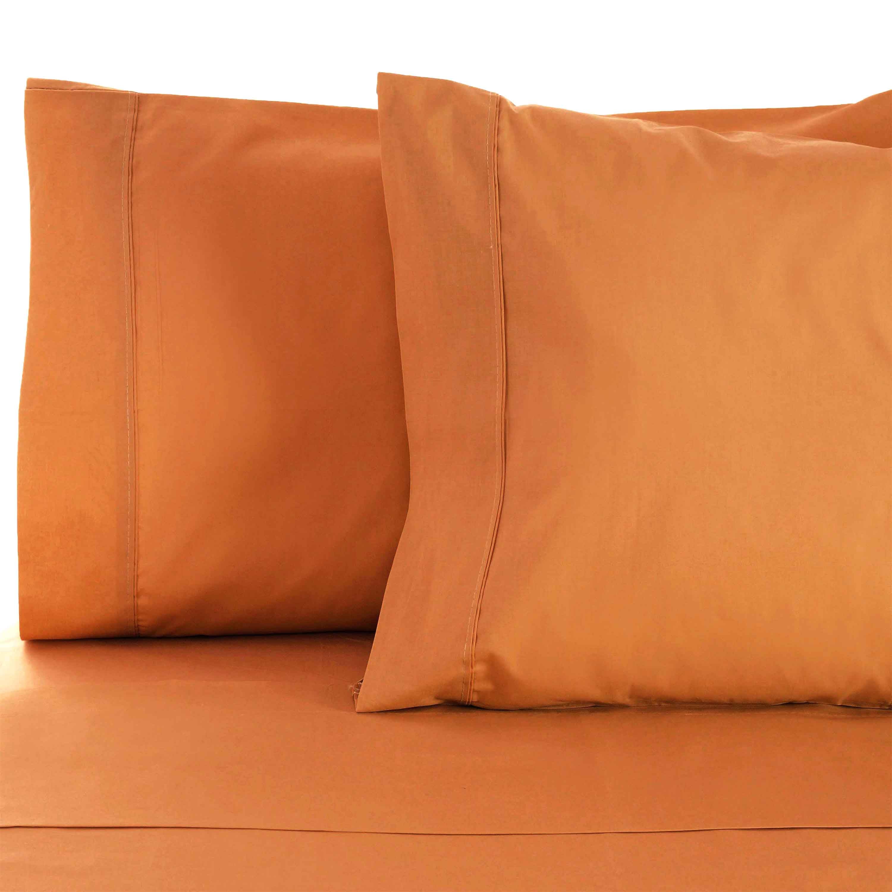 Premium 800 Thread Count Cotton Blend Pillowcases (Set of 2) - Ultra Soft & Breathable Bedding for Side Sleepers, Hotel Luxury Feel - Perfect for Master Bedroom, Guest Room & Travel Accessories