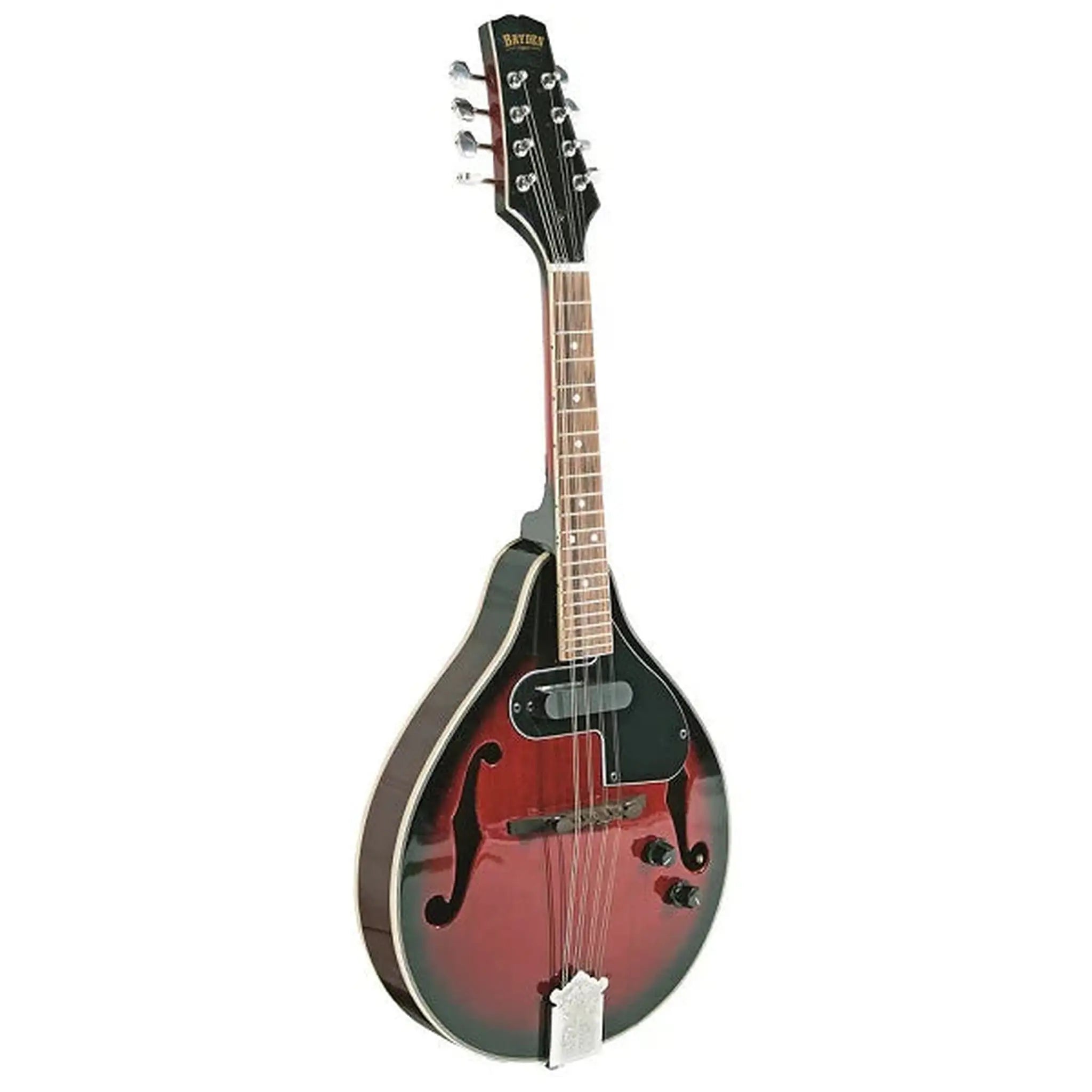 Bryden SMA50E Archtop Mandolin with Built-in Pickup - Red Sunburst Finish | Perfect for Bluegrass, Folk & Stage Performances