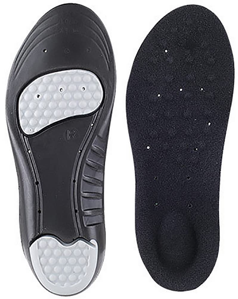 Premium Memory Foam Shoe Insoles for Men & Women - Arch Support, Cushioning & Shock Absorption - Relieve Foot Pain - Size L (Men 8-12/Women 10-15) - Perfect for Running, Walking & Standing All Day