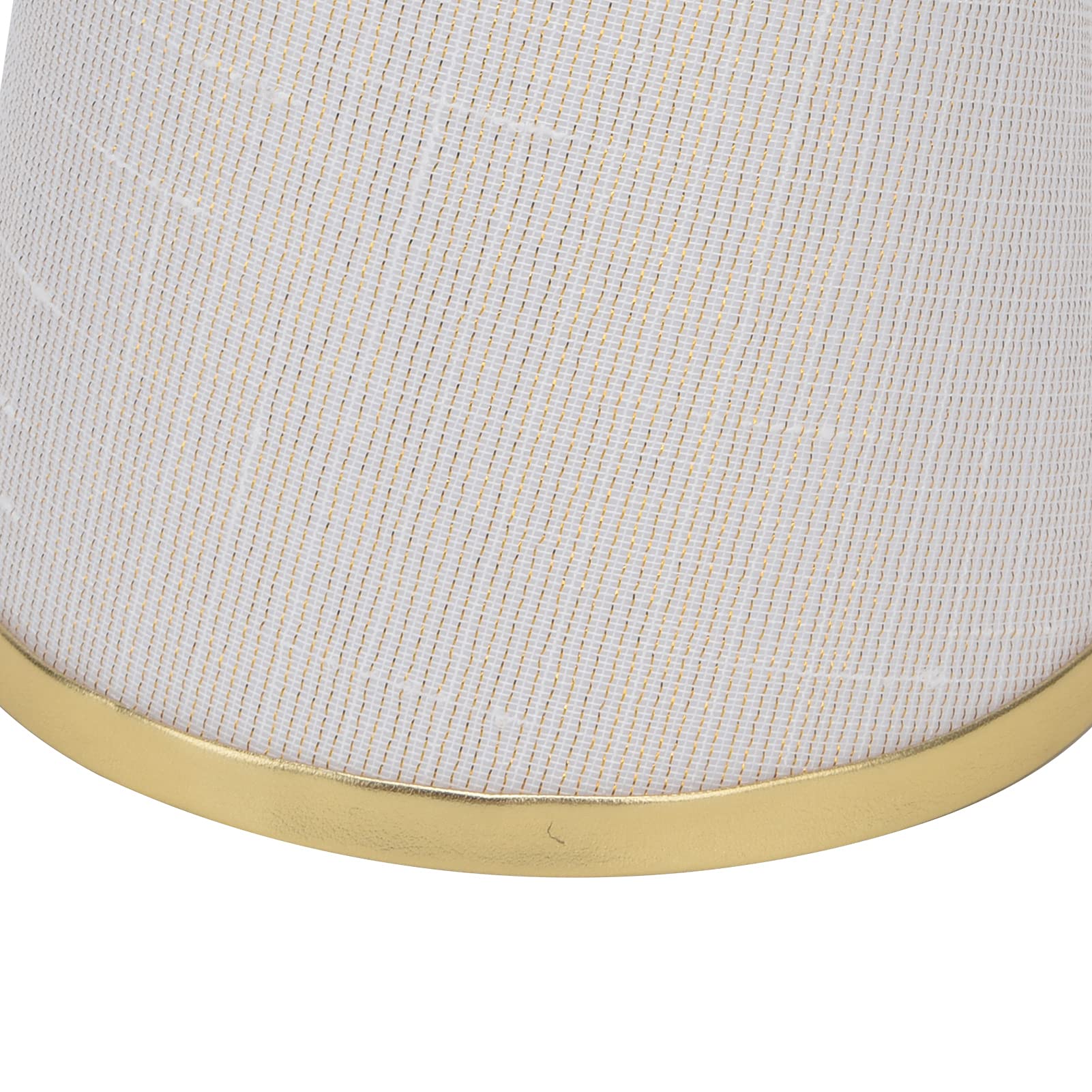 2PCS Creamy White Fabric Lampshades for E14 Bulb - Candle Chandelier Wall & Table Lamp Shades - Perfect for Bedroom, Living Room, and Dining Room Lighting Decor