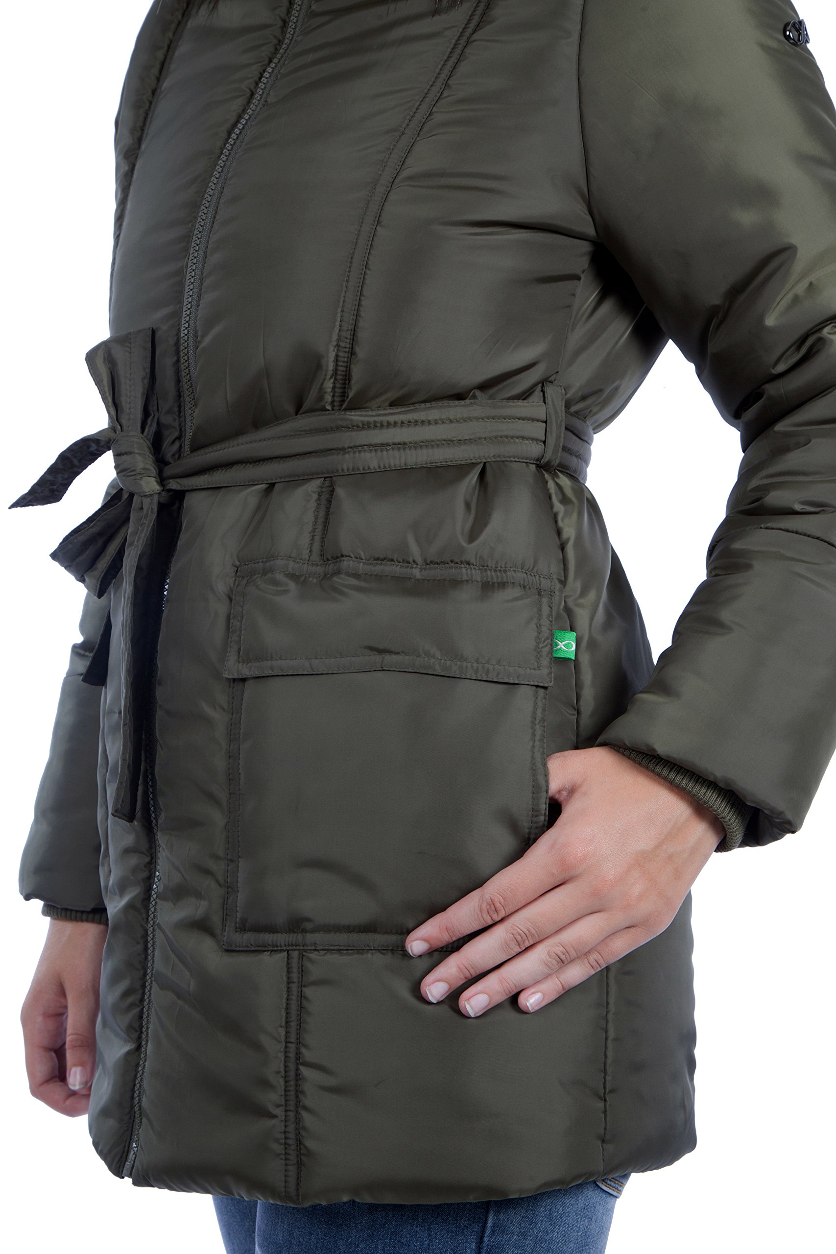 Maternity Jacket Quilted 3 in 1 Technology - Versatile Winter Coat for Pregnant Women, Perfect for Outdoor Adventures and Everyday Comfort