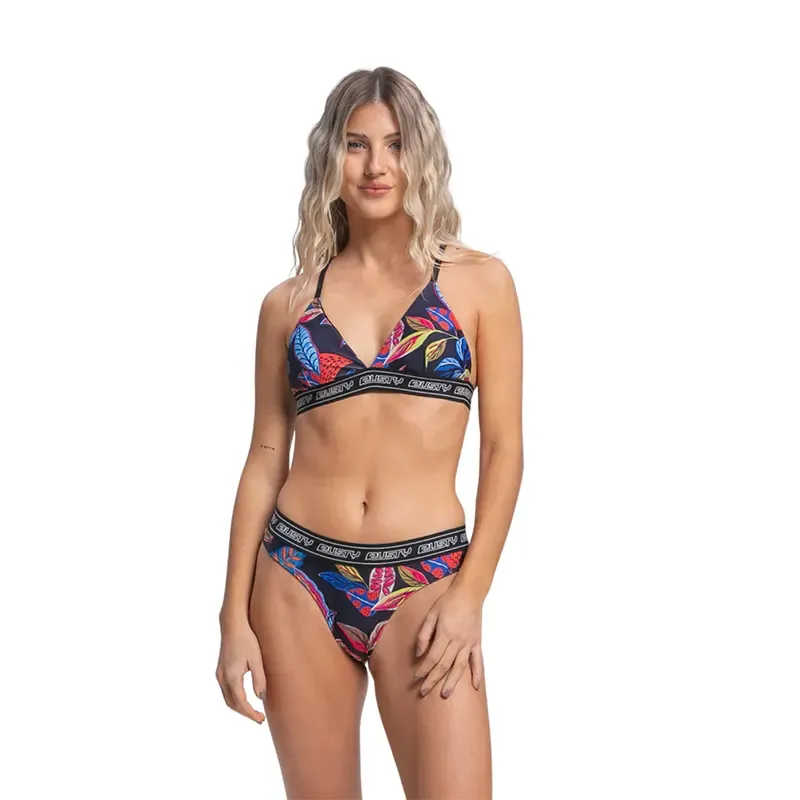 Rusty Palm Spring Triangle Bikini - Sexy Black Swimwear for Women | Perfect for Beach Vacations, Pool Parties & Summer Getaways