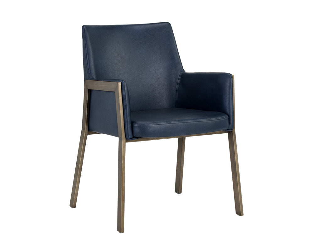 Bernadette Dining Armchair - Modern Upholstered Dining Chair with Wooden Legs for Kitchen, Dining Room & Home Decor | Comfortable & Stylish Seating Solution