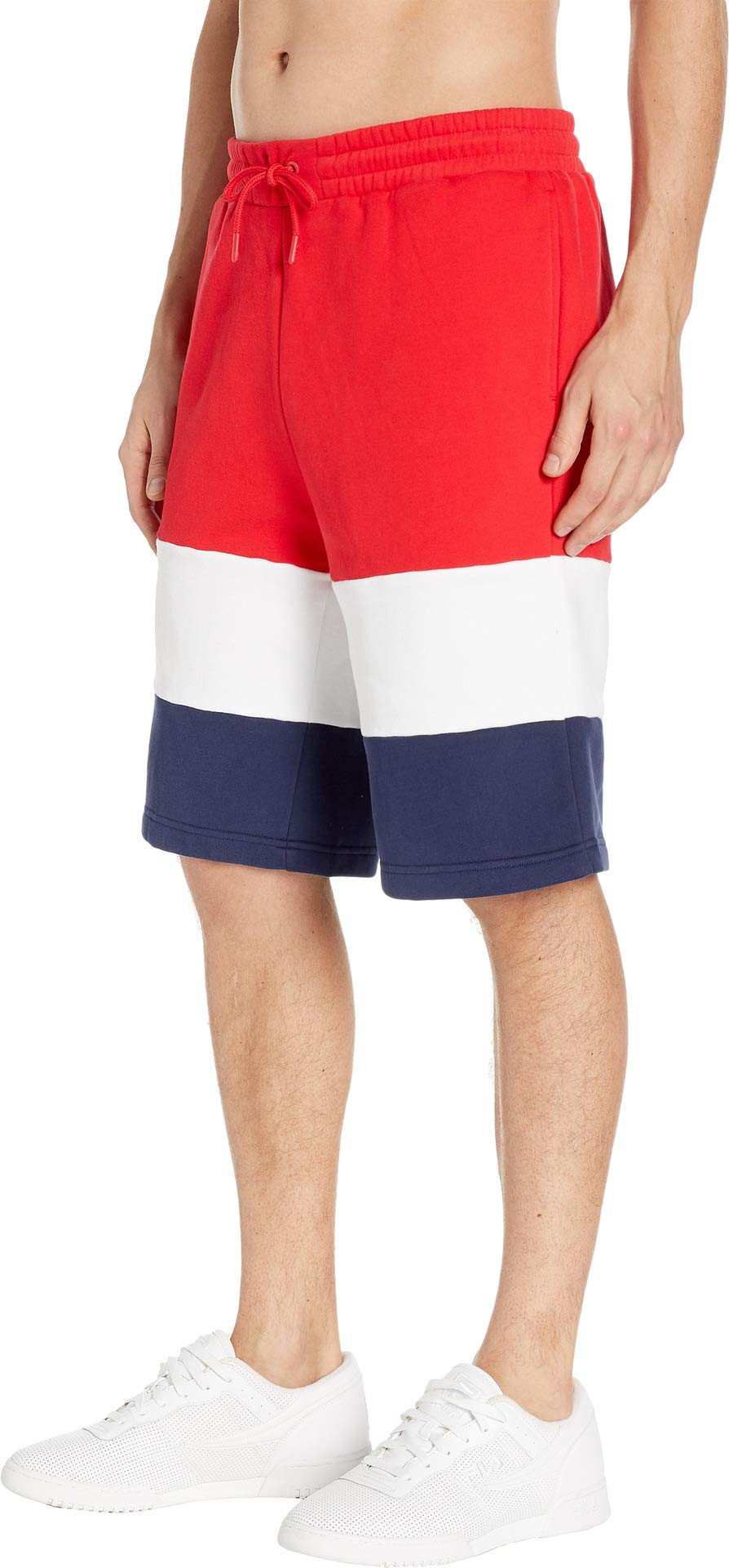 Fila Men's Alanzo Athletic Shorts - Lightweight, Breathable & Comfortable for Running, Gym Workouts & Casual Wear