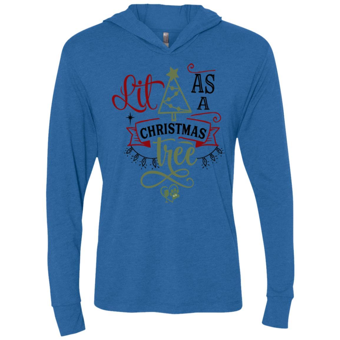 WineyBitches.Co Unisex Tri-Blend Long Sleeve Hooded T-Shirt - Soft & Comfortable for Casual Wear, Lounge & Outdoor Activities