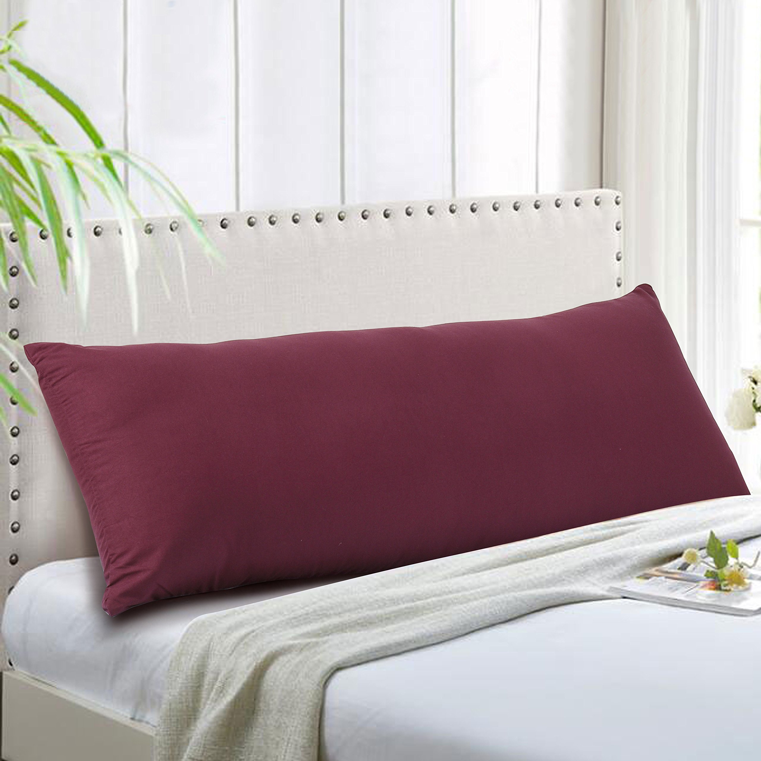 EVOLIVE Ultra Soft Microfiber Body Pillow Cover 21