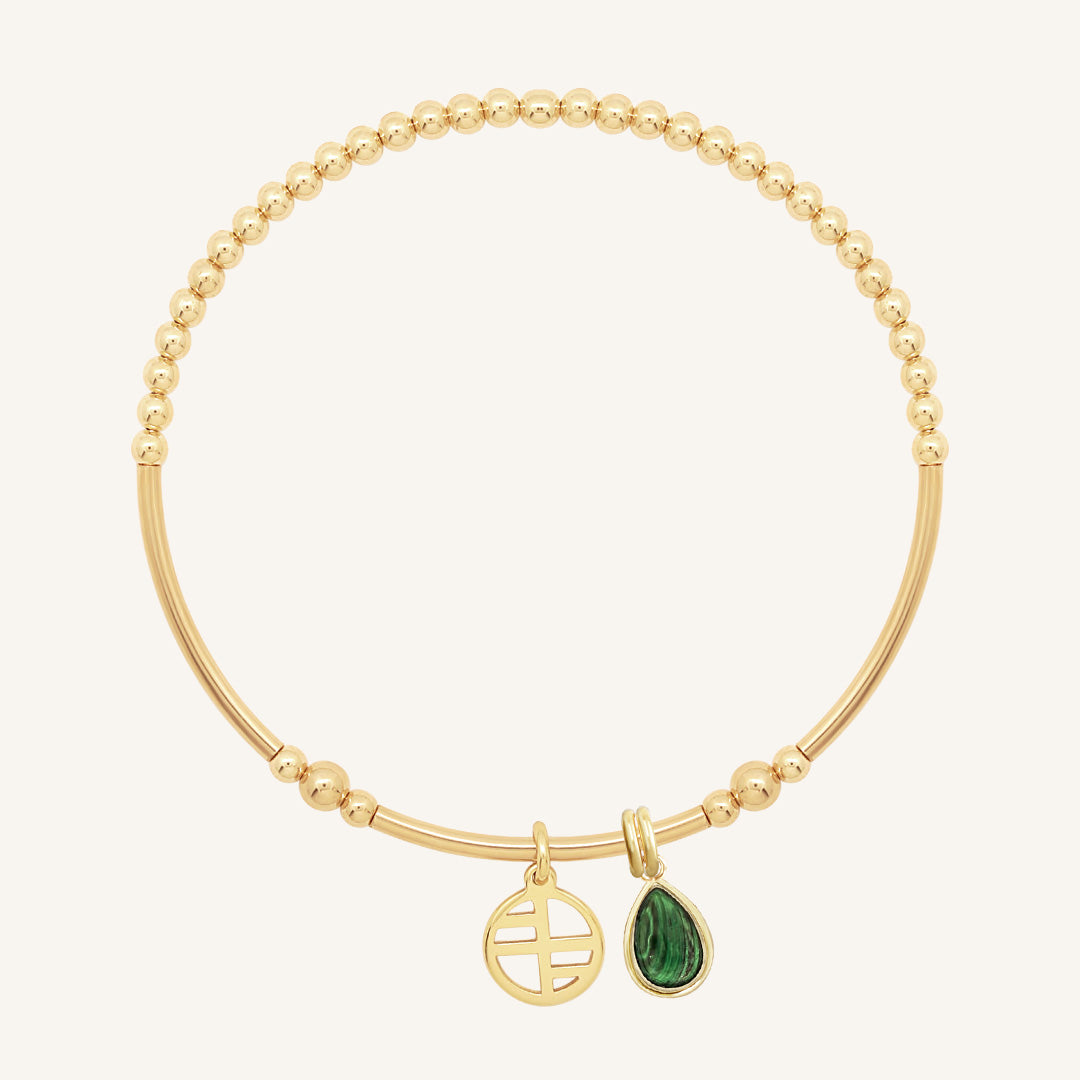 Trove Charm Bracelets for Women - Elegant Adjustable Beaded Bracelet Set - Perfect for Gifts, Parties, and Everyday Wear