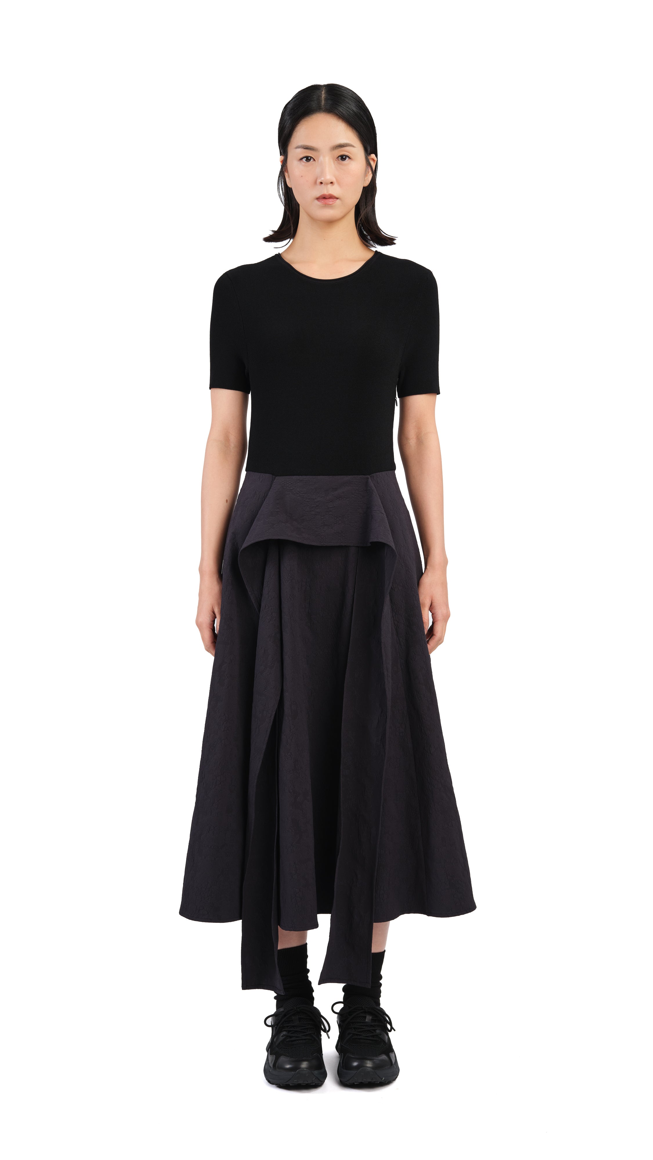 Elegant Tie Waisted Dress for Women - Flattering A-Line Summer Dress with Adjustable Belt - Perfect for Office, Party & Casual Outings