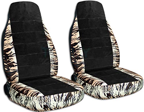 Beige Snow Tiger & Black