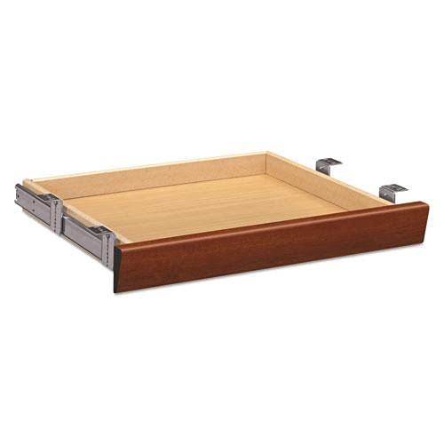 22 x 15.38 x 2.5 Inch Cognac Laminate Angled Center Drawer - Perfect for Office Desks, Home Study & Workspace Organization