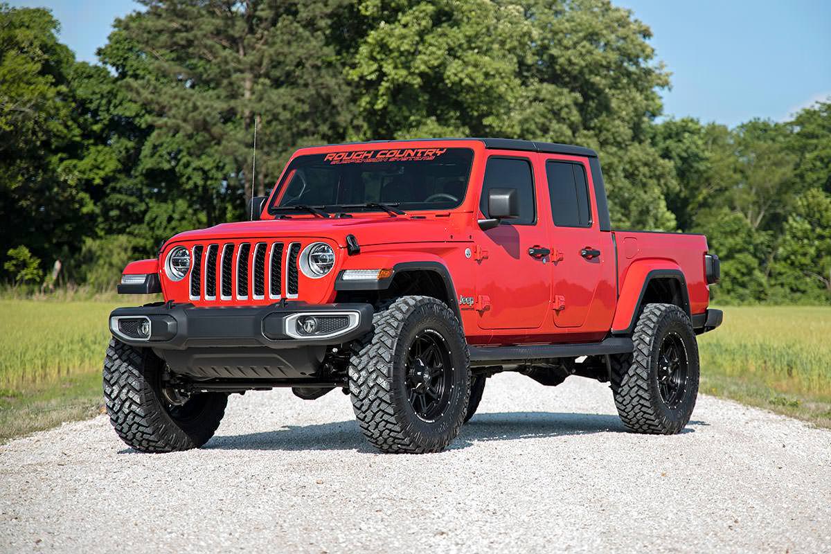3.5 Inch Lift Kit for Jeep Gladiator JT 4WD (2020-2023) - Heavy Duty Suspension Springs - N3 Series Part# 64930 - Off-Road & Trail Driving Upgrade