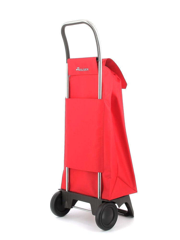 Rolser Jet LN Joy 2 Wheel Shopping Trolley - Lightweight Foldable Grocery Cart for Supermarket, Market & Travel - Perfect for Seniors & Urban Shopping