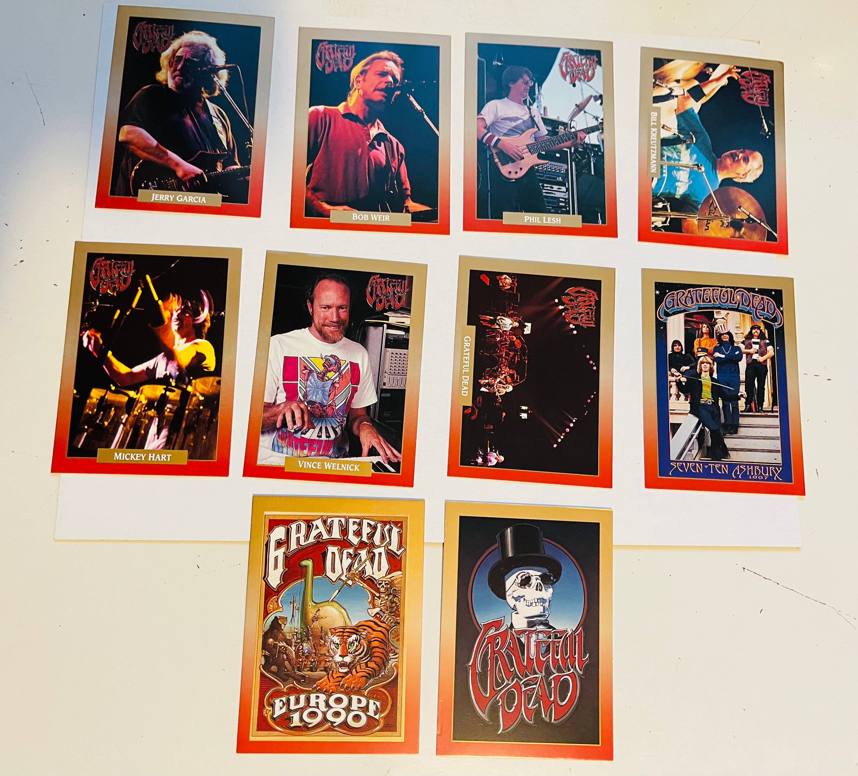 Rare 1991 Grateful Dead Insert Trading Cards Set - Limited Edition Collectible for Music Fans & Memorabilia Enthusiasts - Perfect for Display, Gifts, and Nostalgic Decor