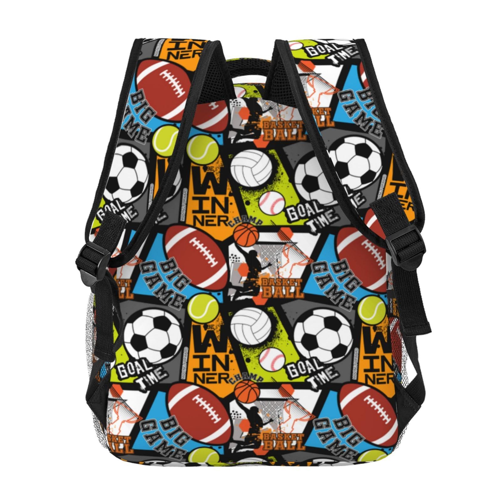 **Boys Soccer Backpack - Durable Football School Bag for Kids & Teens Ages 6-18 | Waterproof Bookbag for Elementary & Middle School, Sports, Travel & Daily Use**