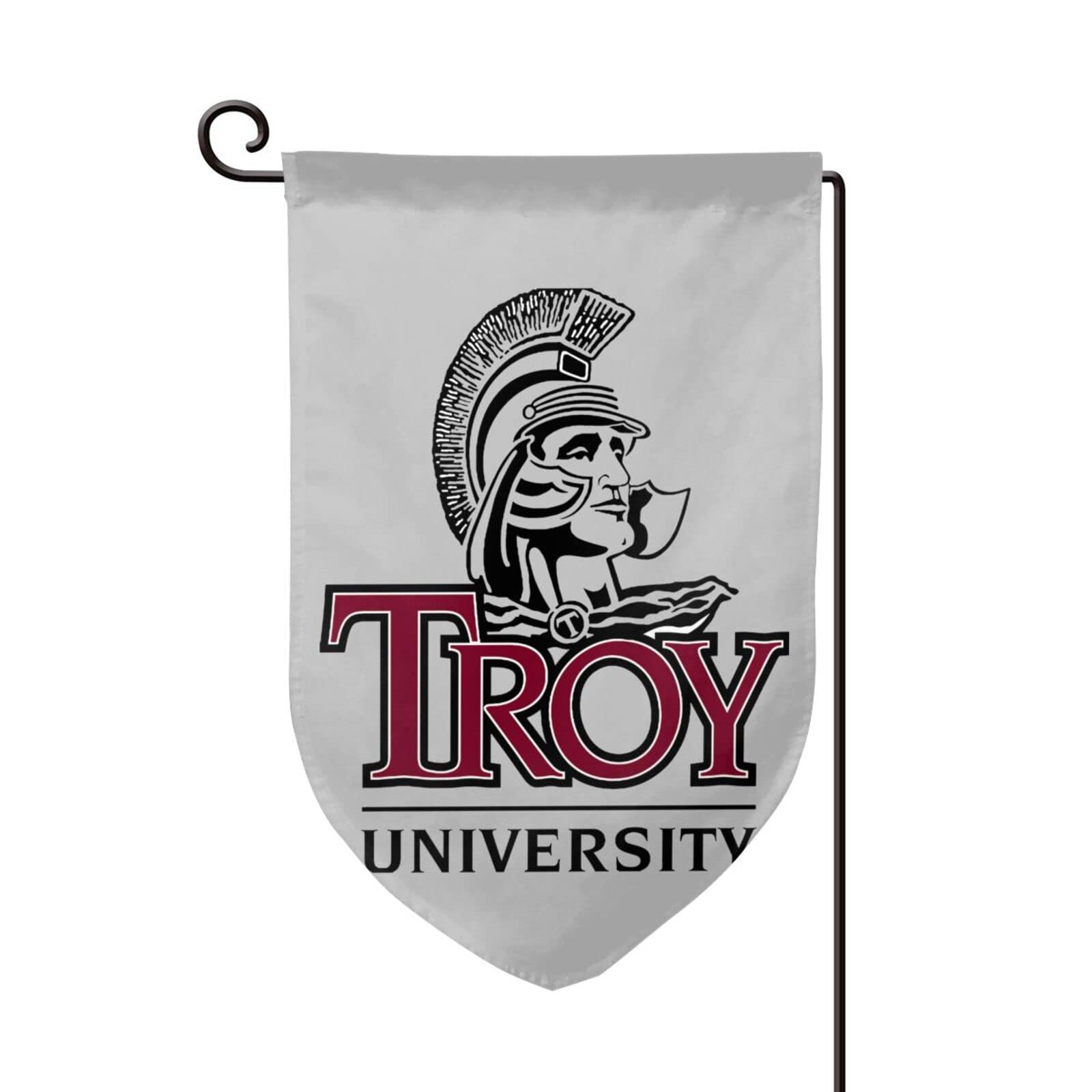 Troy University Garden Flag - Double Sided Outdoor/Indoor Decorative Banner for Home, Yard & Garden | Perfect for College Alumni, Game Day & Seasonal Decor
