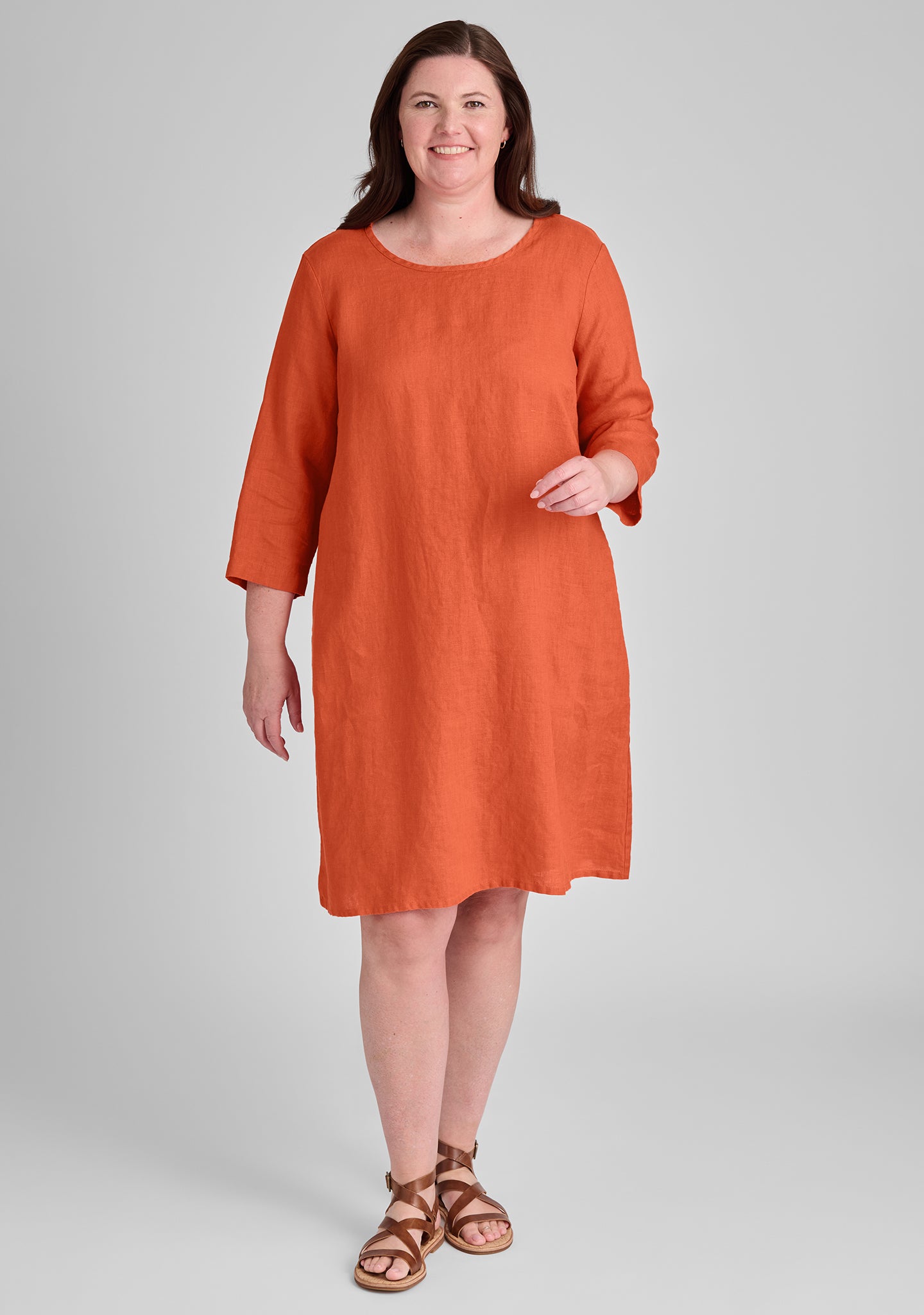 Happy Gathers Dress - Linen Shift Dress for Women | Summer Casual Boho Style | Perfect for Beach, Vacation & Everyday Wear