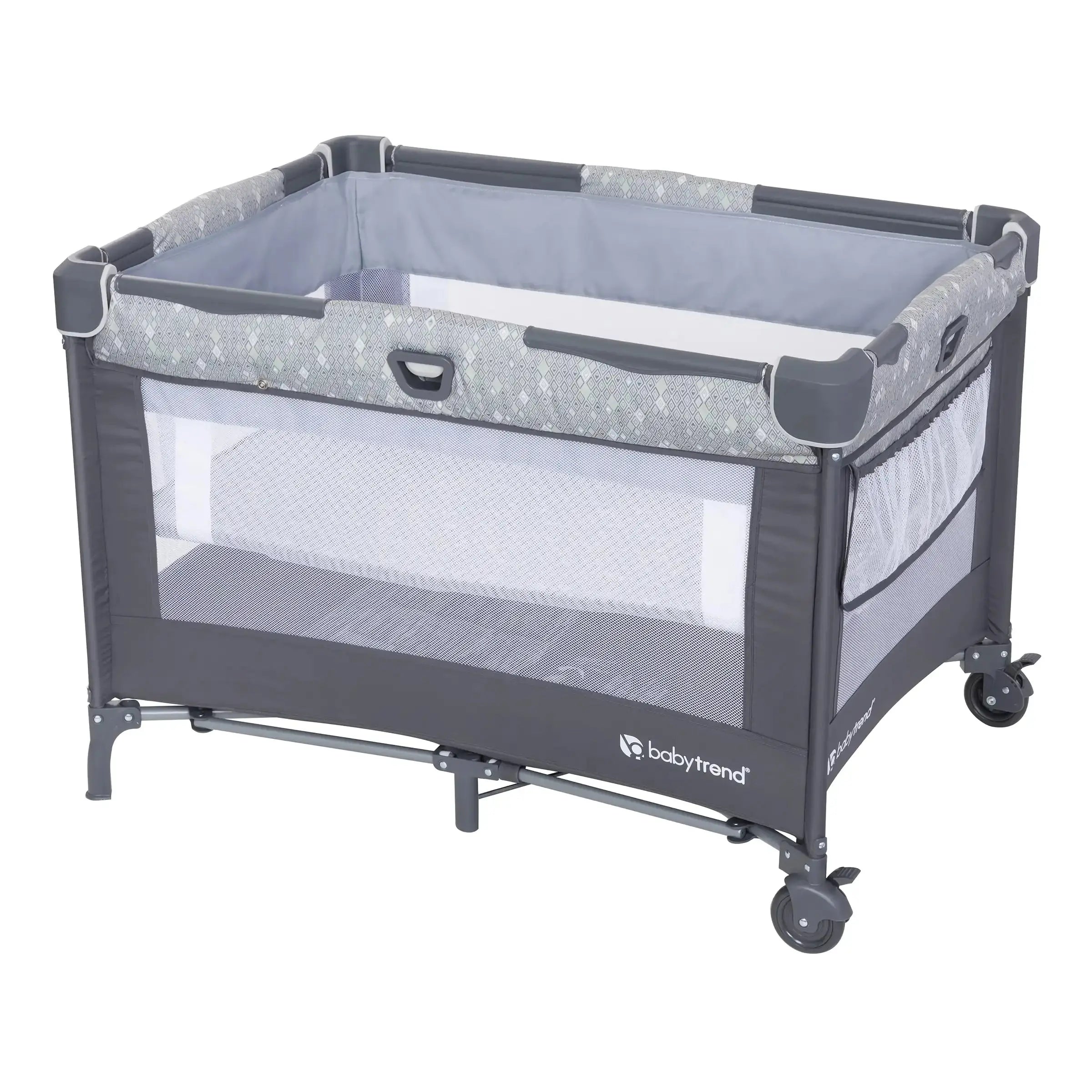 Baby Playard with Snooze Pod & Flip Over Changer - Portable Nursery Den for Newborns & Toddlers - Perfect for Bedroom, Living Room & Travel Use