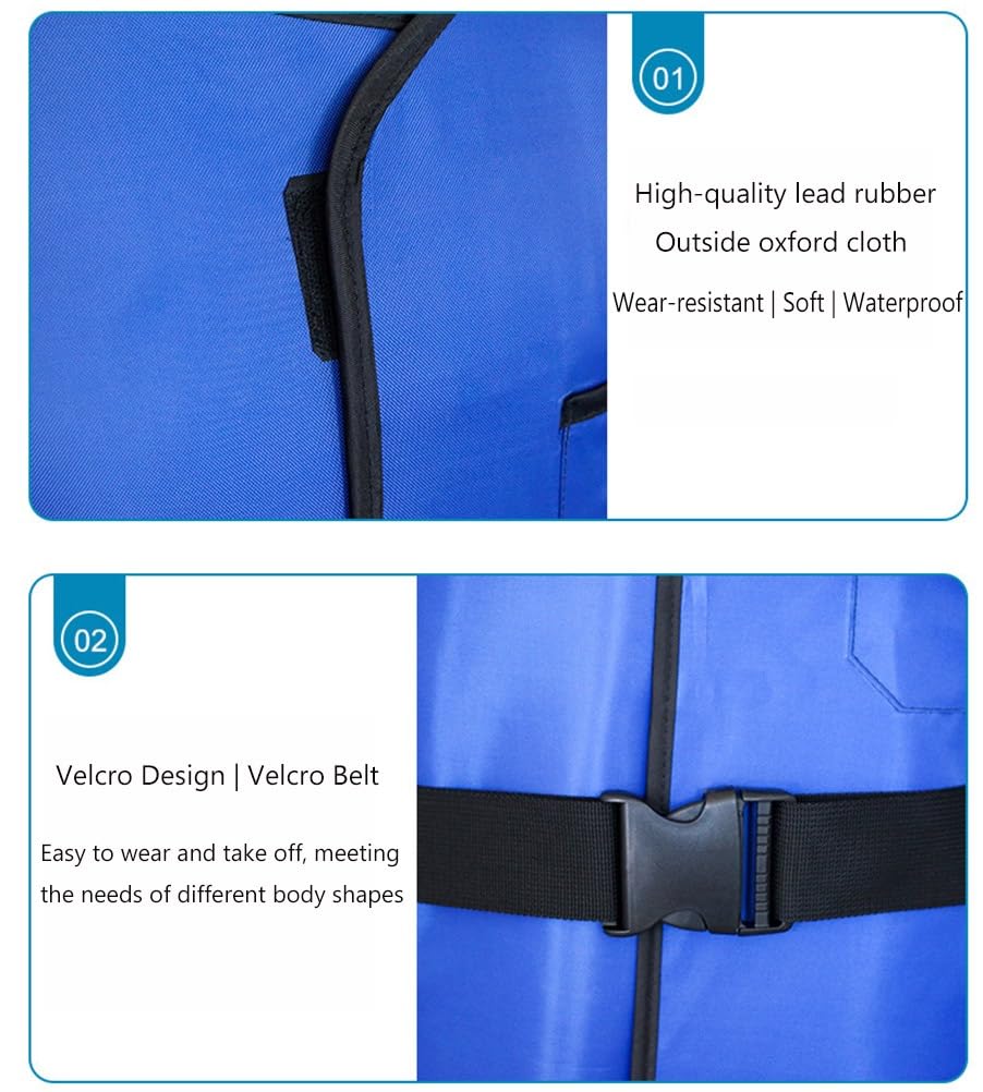 X-Ray Protection Apron Set - Lead Vest, Thyroid Shield, Collar, Hat, Glasses & Gloves for Radiation Safety | Dental, Medical & Radiology Use
