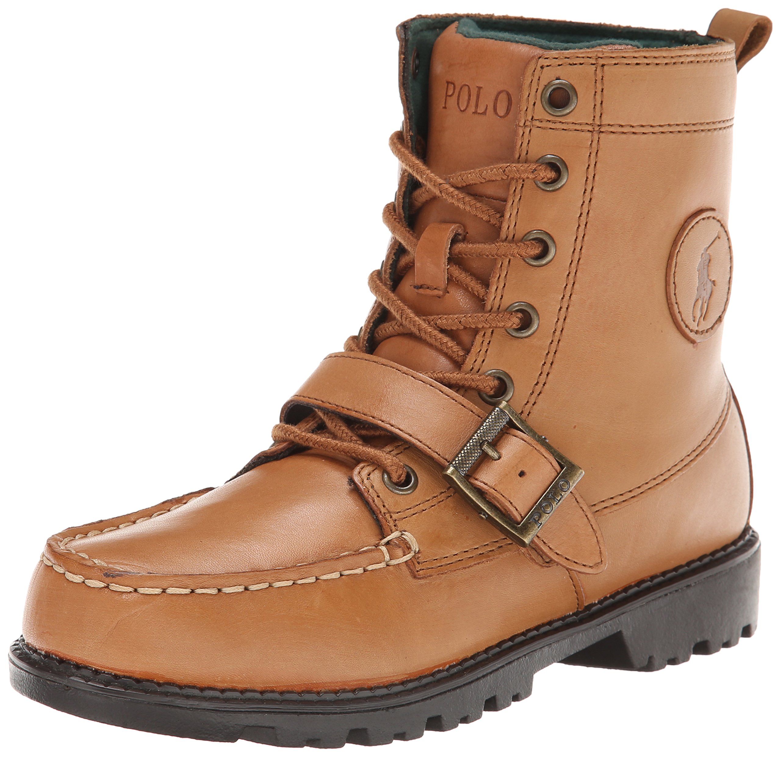 Ralph Lauren Kids Ranger High II Lace-Up Fashion Boots for Toddler, Little & Big Kids - Stylish & Comfortable for School, Play & Outdoor Adventures