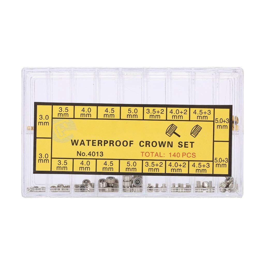 Meiyya Watch Crown Set for Men - Repair Gaskets & Spare Parts for Watch Maintenance