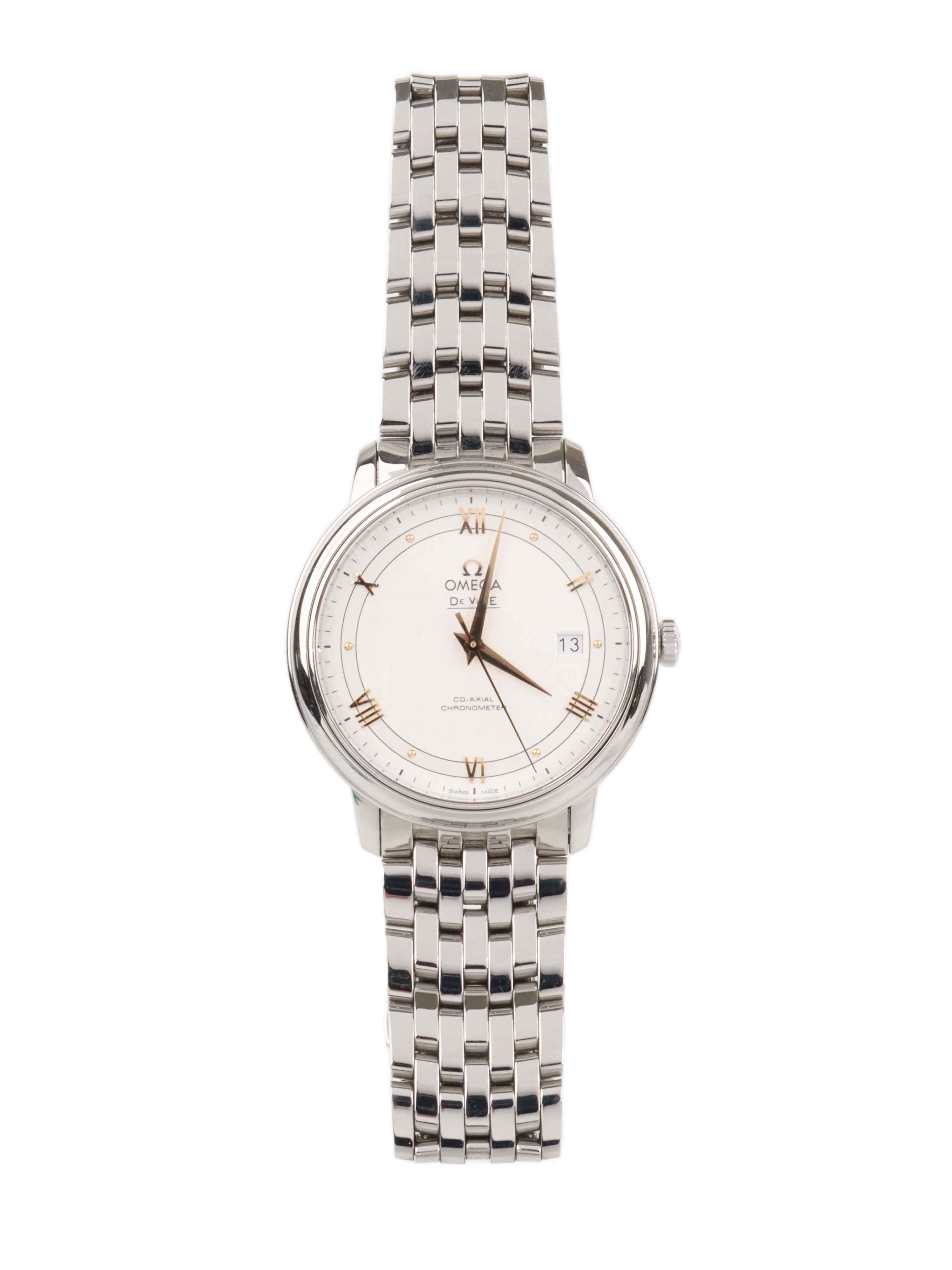 Omega De Ville Prestige Co-Axial Chronometer 39.5mm Men's Luxury Watch - Perfect for Business Meetings & Formal Occasions